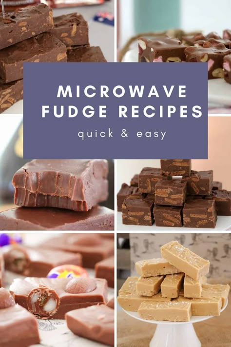 Whether you're making a few batches of fudge for homemade gifts, prepping for Christmas, planning a party, cooking for a school fete, or simply craving a delicious dessert, we've got the ultimate collection of microwave fudge recipes for you! #microwave #fudge #recipes Microwave Fudge Recipes, Coffee Fudge Recipes, Fudge Recipe Condensed Milk, Microwave Candy, Microwave Chocolate Fudge, Christmas Fudge Recipes Easy, Vegan Fudge Recipes, Easy Microwave Fudge, Coffee Fudge