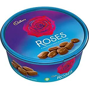 Amazon.com : Cadbury Roses Tub 600g : Grocery & Gourmet Food Cadbury Roses, Chocolate Cadbury, British Sweets, Rose Chocolate, Iceland Food, Cadbury Chocolate, Caramel Frosting, Chocolate Roses, Rich Chocolate Cake