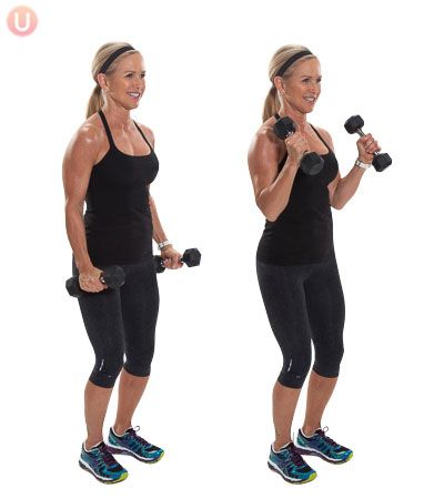 Bicep Workout Women, Full Body Strength Workout, Chris Freytag, Arm Workout Women, Hammer Curls, Training Workouts, Body Strength, Toned Arms, Biceps Workout