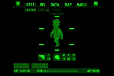 Fallout 4 - Pip-Boy App Fallout Pip Boy, Pip Boy Fallout, Fallout Pipboy, Fallout 4 Settlement Ideas, Journal Background, Vintage Technology, Pip Boy, Data Map, 3d Ideas