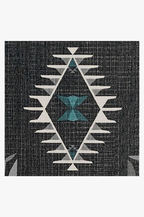 Star Wars Rug, Mandalorian Symbol, Ruggable Rug, Charcoal Rug, Shades Of Teal, Cream Rug, Teal And Grey, Area Rug Runners, Geometric Form