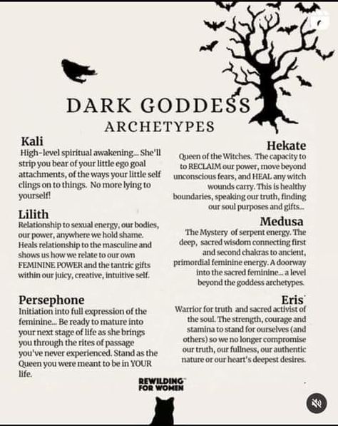 Divine Feminine Sexuality Goddesses, Gods In Witchcraft, Nyx Goddess Ritual, Dieties For Witches, Spells For Energy, Crystals For Hekate, Working With Hekate, Hekate Crystals, Deities Witchcraft List