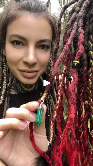 3.7K views · 137 reactions | The magic of MAKING DREADS 🖤

🌙 ORDER ONLINE - BasiliskHairs.com/product/pagan180 

Creating the dope Pagan Witch set 🖤

Used 3 shades of 100% kanekalon - synthetic hair – triple ombre, from Brown to Dark red to lighter red. All the transitions are handmade, specifically to create a super soft gradient from darker red to a lighter, bright red ❤️‍🔥

🪄 Dreads - bumpy-textured with luxury ends
🪄 Braids - various types: regular, twists and fishtail!

Enjoy the process and the result 🌙

At video - 35 double dreadlocks, various braids,
Length 22-23 inches / 56-59 cm.

🌙 Pagan and Witchcraft decorated 
with lots of beads and jewelry, 
Pagan and Witchy ornaments, 
Real Malachite, 
OUR OWN MAKING – wooden and resin Handmade runic beads, 
Crystals and Feathers, Decorated Dreads, Making Synthetic Dreads, Partial Synthetic Dreads, Red Dreads, Wool Dreadlock Extensions, Diy Double Ended Synthetic Dreads, Double Ended Dreads, Pagan Witch, Light Red