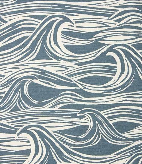 Ocean Projects, Wave Drawing, Fathers Day Coloring Page, Surface Pattern Design Inspiration, A Level Art Sketchbook, Nautical Pattern, Fabric Navy, Lino Printing, Water Patterns