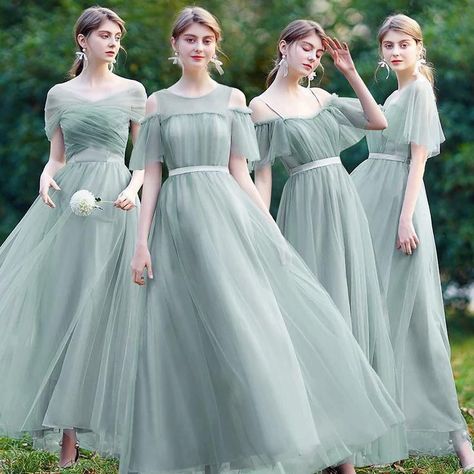 Casual Bridesmaid, Braidsmaid Dresses, Casual Bridesmaid Dresses, Desi Wedding Dresses, Simple Bridesmaid Dresses, Bridesmaid Dresses With Sleeves, Simple Gowns, Gaun Fashion, Maid Of Honour Dresses