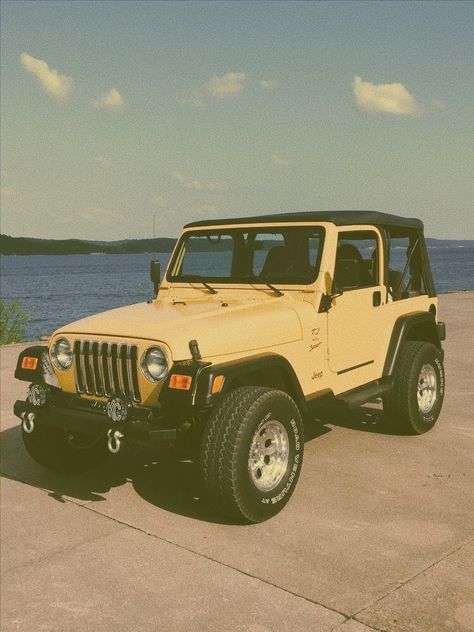 Auto Jeep, Yellow Jeep, Nitro Circus, Cj Jeep, Cars Jeep, Jeep Brand, Wrangler Jeep, Beach Cars, Wrangler Sport