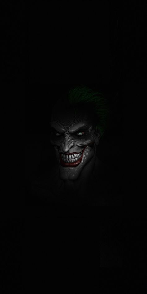 Joker's face, dark, minimal, 1080x2160 wallpaper Black Joker Wallpaper, The Joker Wallpaper, Joker Black, Batman Joker Wallpaper, Black Joker, Der Joker, Joker Iphone Wallpaper, Joker Images, Joker Hd Wallpaper