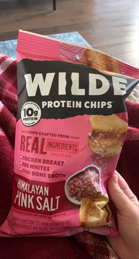 Wilde Protein Chips, Healthy Salty Snacks, Prep Snacks, Health Meal Prep, Comfy Food, Candy Room, Healthy Chips, Protein Chips, Chicken And Chips