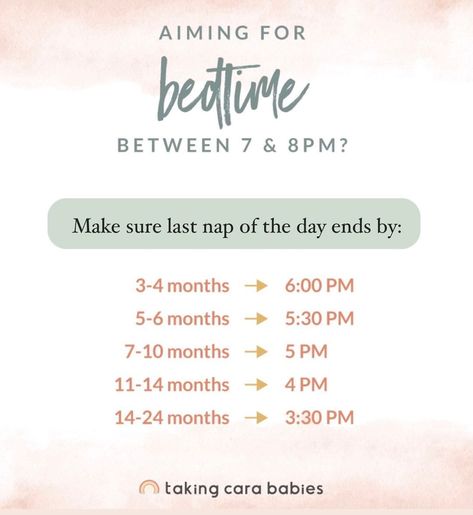 Taking Cara Babies: Baby Sleep on Instagram: “Did you know that your baby's body has a "sweet spot" bedtime? ⏰⁣ ⁣ Most babies (older than 4 months) come to a natural lull between 7-8:00…” Taking Cara Babies, Uppfostra Barn, Baby Sleep Routine, Baby Routine, Baby Information, Baby Schedule, Newborn Baby Tips, Baby Sleep Schedule, Newborn Mom