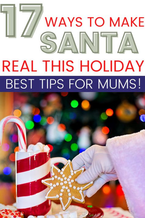 Is Santa real? The BEST CHRISTMAS TIPS TO MAKE SANTA TRACKS, and keep children believing for another year! Christmas is a magical time for children and adults alike. And Santa Claus is a huge part of that excitement and fun at Christmas time. So, bring Santa into your home this Christmas. Embrace the season and keep the magic alive this Christmas with these tips on how to make Santa tracks! Make Santa seem real with some Christmas organisation & planning. Christmas Morning Santa Setup, Santa Was Here Ideas, Santa Set Up Christmas Morning, Santa Set Up, How To Make It Look Like Santa Visited, Ideas For Santa Visit, Santa Visit Ideas Christmas Morning, Santa Magic Ideas, Santa Was Here Ideas Diy