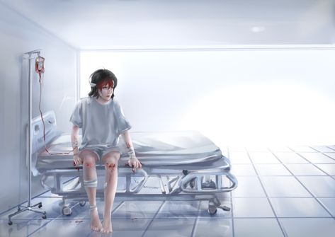 hospital, whosesocks on ArtStation at https://www.artstation.com/artwork/aoKK60 Oc Artwork, My Character, Body Pose Drawing, New Readers, First Job, Illustration Digital, Old Art, Character Drawing, Art