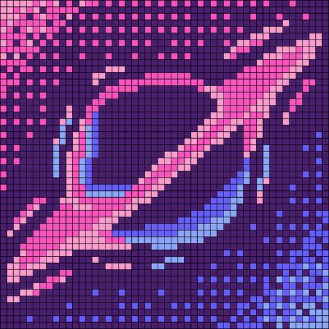 Alpha pattern #165800 | BraceletBook Galaxy Alpha Pattern, Two Color Pixel Art Grid, Arcane Alpha Pattern, 50x50 Pixel Art, Trippy Alpha Pattern, Space Alpha Pattern, Cool Pixel Art Grid, Pride Pixel Art, Witchy Pixel Art