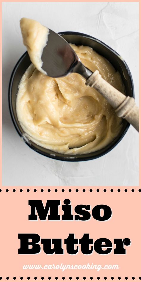 Miso Butter Steak, Miso Recipes, Miso Paste Recipes, Japan Dessert, Wine Butter, Miso Butter, Butter Recipe, Cooking Inspiration, Basic Recipes