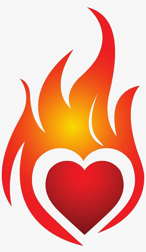 Fire Clipart, Pentecost Sunday, Easter Lessons, Heart On Fire, Flame Art, Fire Image, Bible School Crafts, Heart Illustration, Contemporary Glass Art