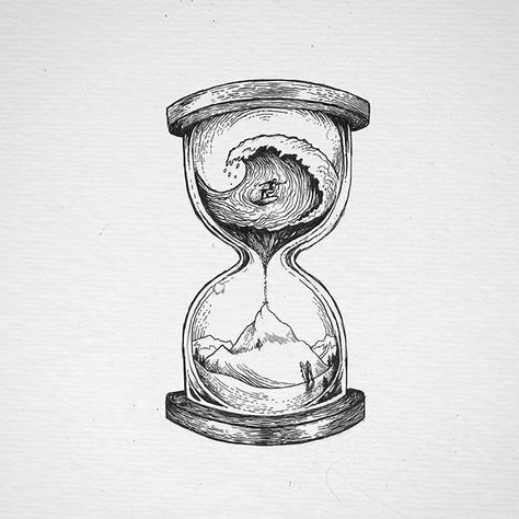 160 Beautiful Hourglass Tattoos Designs With Meaning (2022) - TattoosBoyGirl Hourglass Tattoo Meaning, Hour Glass Tattoo Design, Hourglass Tattoos, Hourglass Drawing, Designs With Meaning, Hourglass Tattoo, Kunst Tattoos, Illustration Sketchbook, Tattoo Style Drawings