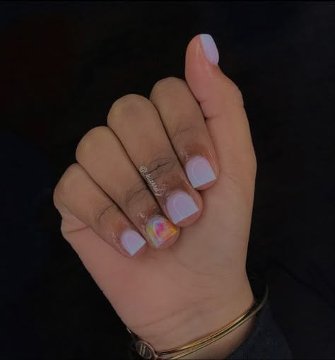 Square Overlay Nails, Short Overlay Nail Designs, Gel Overlay Nails Short, Overlay Short Nails, Overlay Nail Designs, Overlay Nails Short, Acrylic Overlay Nails Design, Acrylic Overlay Nails Short, Floral Nails Summer