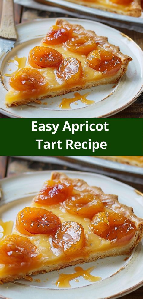 Craving new dessert recipes? This Apricot Tart Recipe is a must-try. A simple addition to your dinner ideas, perfect for a unique and flavorful dessert. Apricot Filling Recipe, Apricots Recipes, Apricot Tart Recipe, Tart With Puff Pastry, Apricot Filling, Apricot Dessert, Apricot Tart, Apricot Recipes, Tart Baking