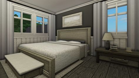 Realistic Houses In Bloxburg, Bloxburg Realistic House Ideas, Realistic Bedroom Bloxburg, Realistic Bloxburg Interior, Bloxburg Realistic House Layout, Bloxburg Twitter, Realistic Bloxburg House Interior, Bloxburg Realistic Bedroom, Realistic Bloxburg House Exterior