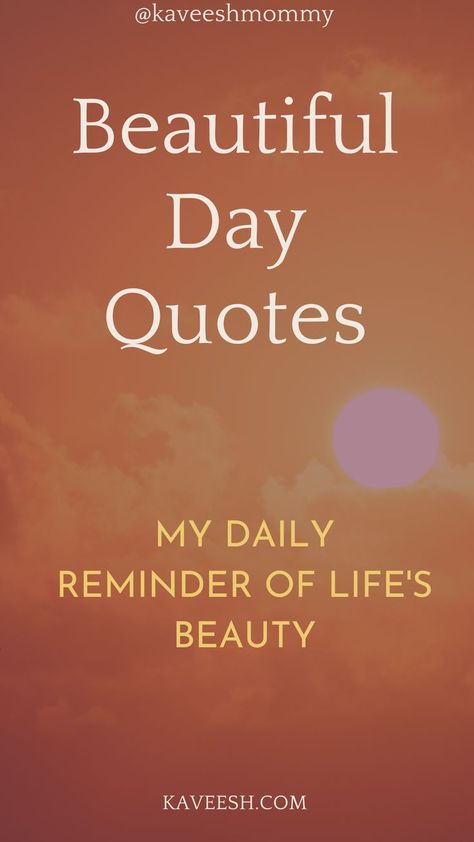 Quotes about beautiful days
Inspirational quotes for a better day
Finding joy in everyday life
Positive vibes quotes
Uplifting happiness quotes
Enjoying the beauty of life
Daily inspiration and motivation
Sunshine and smiles quotes
Quotes for a brighter tomorrow
Gratitude for each day Enjoy Each Day Quotes, Lovely Day Quotes Inspiration, Glorious Day Quotes, Quotes About Good Day, Enjoy Your Day Quotes Happiness, End Of May Quotes, Embrace The Day Quotes, Beautiful Quotes To Start The Day, Day To Day Quotes