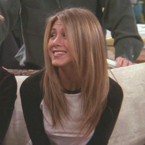 Jennifer Aniston🌷0 📌 ✝📖💒✝ SABBATH SATURDAY CHRISTIAN Rachel Green, Hair Long, Long Hair, A Woman, Hairstyles, Green, Hair, Black