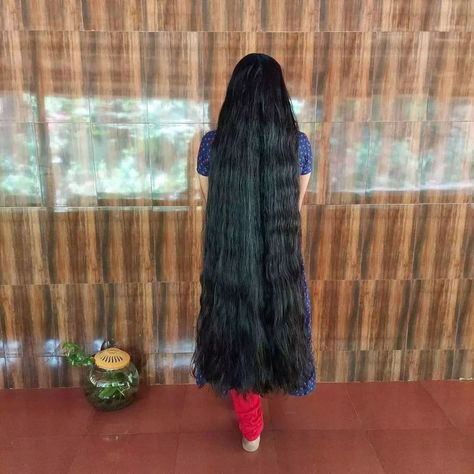 Instagram post by Surya W • Jan 22, 2022 at 4:50am UTC Indian Long Hair Braid, Black Wavy Hair, Long Shiny Hair, Long Hair Images, Long Indian Hair, Long Silky Hair, Long Hair Video, Home Beauty Tips, Super Long Hair