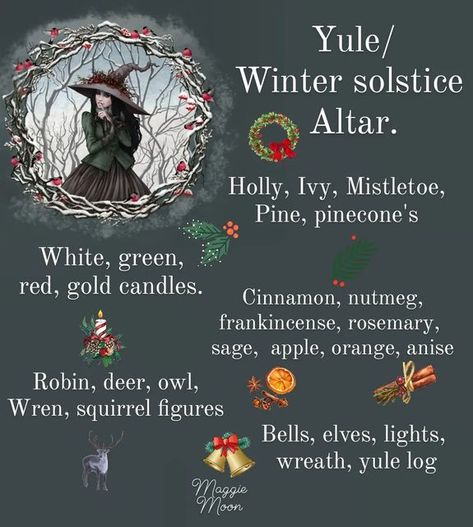 Winter Solstice Traditions Pagan, Yule Alter Ideas, Yule Dinner Recipes Winter Solstice, Yule Recipes Winter Solstice, Yule Altar Ideas, Yule Outfit, Yule Alter, Yule 2023, Wiccan Yule