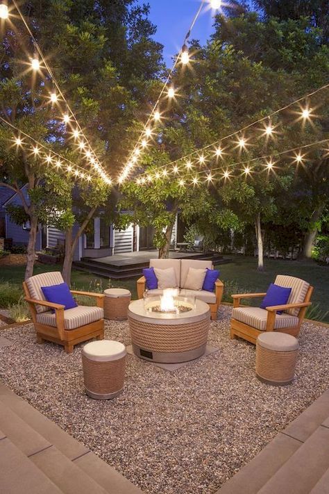 If You Want To Have The Best Outdoor, Change Your Lighting Designs Now! | www.lightingstores.eu | Visit our blog for more inspirations about: Lighting stores, outdoor Lighting ideas, outdoor Lighting, garden decor, outdoor decor, outdoor decoration ideas, balcony decor, porch ideas, mid-century sconces, neon lamps, marquee lamps, contemporary lighting, stylish lighting ideas, stylish lighting, stylish lighting ceiling, lighting ideas living room, lighting design Outdoor Fire Pit Seating, Outside Fire Pits, Garden Seating Area, Fire Pit Seating, Backyard Lighting, Modern Backyard, Backyard Diy Projects, Backyard Fire, Fire Pit Backyard