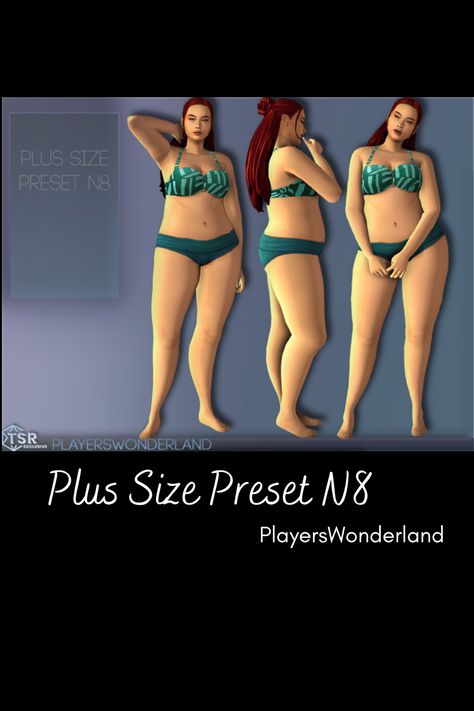 #Sims4CC #BodyPresets #PlusSize #PlayersWonderland Sims 4 Plus Size Cc, Sims 4 Body Presets Plus Size, Sims 4 Body Mods Plus Size, Sims 4 Plus Size, Sims 4 Plus Size Body Presets, Body Presets, Sims 4 Body Mods, Sims 4 Collections, Sims4 Cc