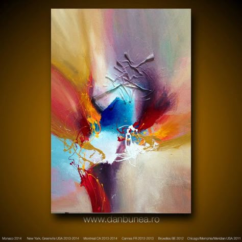 Large abstract painting by Dan Bunea: Summertime by danbunea Abstract Painting Techniques, Soyut Sanat Tabloları, Tableau Art, Canvas Painting Ideas, Large Abstract Painting, Beginner Painting, Abstract Canvas Painting, Abstract Painting Acrylic, Abstract Oil