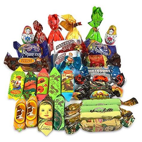 Russian Chocolate, Healthy Soda, Gourmet Candy, Types Of Candy, Chocolate Company, Caramel Candy, Candy Brands, Chocolate Assortment, Gourmet Gifts