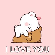 Good Morning Milk And Mocha Bear, I Love You Too Gif, I Love You Gifs, Disney Love Stories, Funny Compliments, I Love You Animation, Cute I Love You, Hug Gif, Love You Quotes For Him