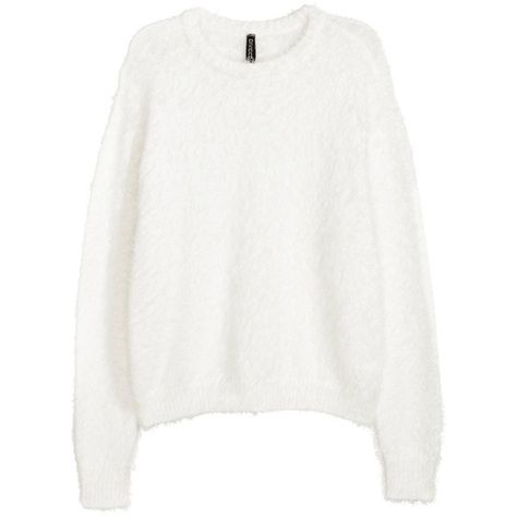 Fluffy Sweater $24.99 (1.475 RUB) ❤ liked on Polyvore featuring tops, sweaters, ribbed knit top, white ribbed top, h&m sweaters, white ribbed sweater and ribbed top Fluffy Jumper, White Ribbed Top, People Judge, White Pullover Sweater, Too Many Clothes, Fluffy Sweater, Ribbed Knit Top, Judge Me, Chunky Sweater