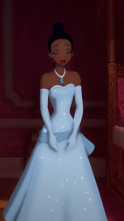 Princess Tiana Blue Dress, Tiana Blue Dress, Disney Princess Prom Dresses, Princess Tiana Costume, Princess Tiana Dress, Tiana Costume, Frog Dress, Blue Princess Dress, Tiana Dress