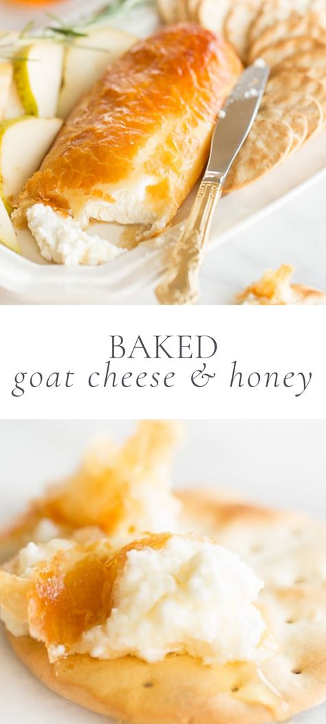 Honey Appetizers, Cauliflower And Cheese, Goat Cheese And Honey, Cheese And Honey, Baked Goat Cheese, Doughnut Holes, Recipes Italian, Goat Cheese Recipes, Best Appetizer Recipes