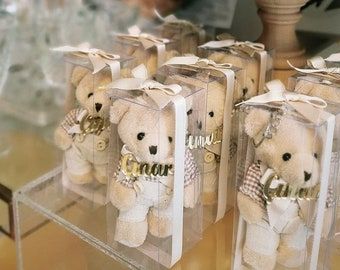 Custom Plush Teddy Bear Keychain Personalized Gifts Birthday - Etsy Brasil Teddy Bear Baby Shower Favors, Teddy Bear Keychain, Custom Teddy Bear, Teddy Bear Party, Boy Baby Shower Ideas, Bear Birthday Party, Teddy Bear Gifts, Bear Keychain, Bear Theme