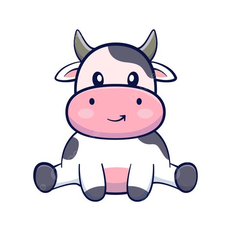 Cow Png Cute, Sapi Png, Cow Cartoon, Cow Cute, Cow Vector, Cow Drawing, Cow Clipart, Cow Face, Cow Pictures