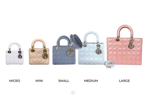 Lady Dior size comparison Dior Mini Lady Dior Bag, Lady Dior Bag Sizes, Small Dior Bag, Small Lady Dior Bag Outfit, Lady Dior Bag Outfit, Dior Bag Outfit, Micro Lady Dior, Miss Dior Bag, Dior Mini Bag