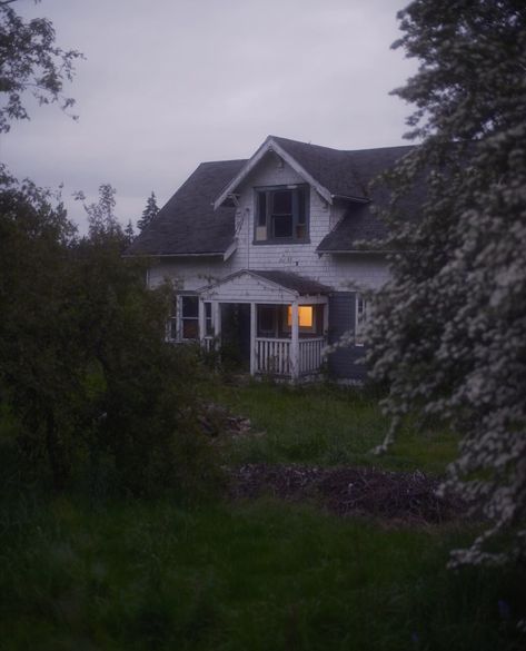 90s House, House At Night, 80s House, Scary Houses, Creepy Houses, Dark House, Suburban House, Maple Grove, American Gothic