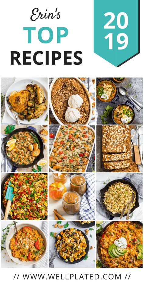 A collection of the best easy, healthy recipes, written by food blogger and cookbook author Erin Clarke. Amazing recipes spanning from dinner to dessert. Yearly Traditions, Banana Oat Bread, Popular Healthy Recipes, Well Plated, Vegan Pumpkin Bread, Roasted Cauliflower Salad, Sauteed Cabbage, Salad With Sweet Potato, Best Food Ever