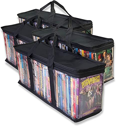 Dvd Storage Boxes, Vhs Box, Cd Storage, Dvd Storage, Dvd Case, Book Organization, Store Organization, Blu Ray Discs, Dvd Blu Ray