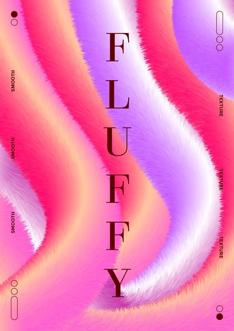 Texture Poster, Fluffy Texture, Typography Poster, Free Wallpaper, Smooth Texture, Typography, Neon Signs, Texture, Design