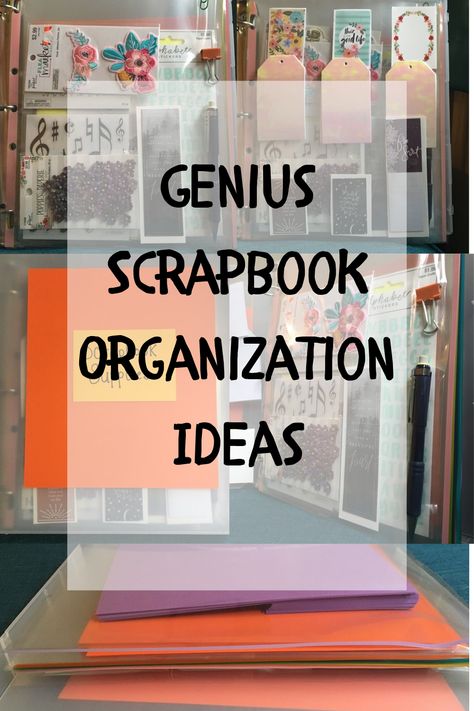 Ephemera Storage Ideas, Ephemera Organization, Bible Scrapbooking, Scrap Paper Storage, Ephemera Storage, Scrapbook Paper Organization, Scrapbook Room Organization, Beginner Scrapbooking, Scrapbook Examples