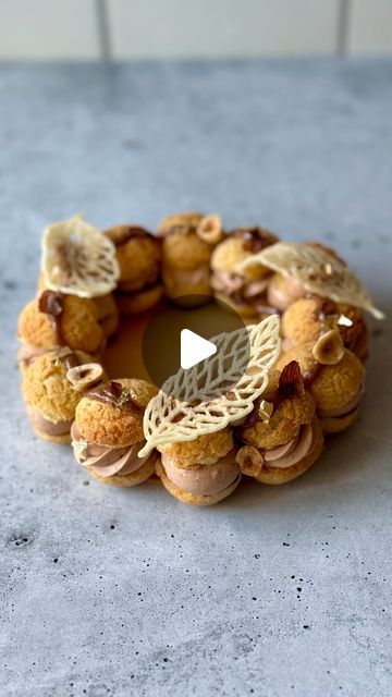 Craquelin Recipe, Eclair Recipe, Roasted Hazelnuts, Whipped Ganache, Hazelnut Praline, Paris Brest, Soft Sugar, Choux Pastry, How To Roast Hazelnuts