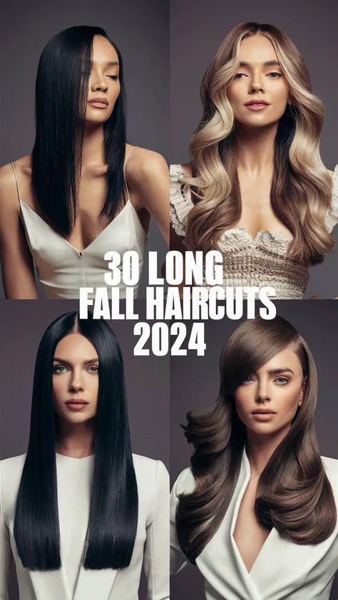 30 Long Fall Haircuts 2024: Trendy, Elegant Styles with Layers, Bangs, and More for Every Hair Type Long Length Haircuts, Layers Bangs, Fall Haircuts, Edgy Vibes, Haircuts 2024, Women Haircuts Long, Long Hair Trends, Long Layered Cuts, Straight Layered Hair