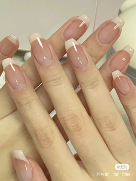 Hello Nails, Subtle Nails, Nails Nude, Blush Nails, Pretty Gel Nails, Aesthetic Nails, Soft Nails, Kawaii Nails, Manicure Y Pedicure