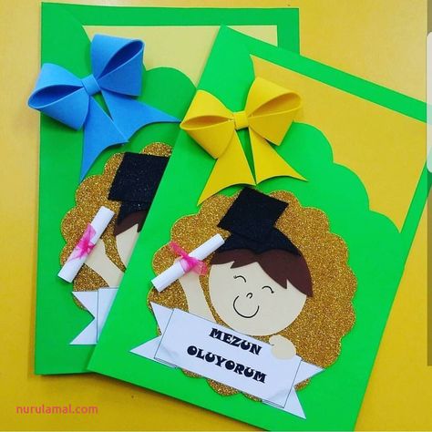 Result Card Envelope Decoration For Kids, Easy Paper Snowflakes, Folder Decoration, Paper Snowflake Designs, School Results, Paper Flower Wall Hanging, Snowflakes Design, Graduation Cards Handmade, Wall Hanging Ideas