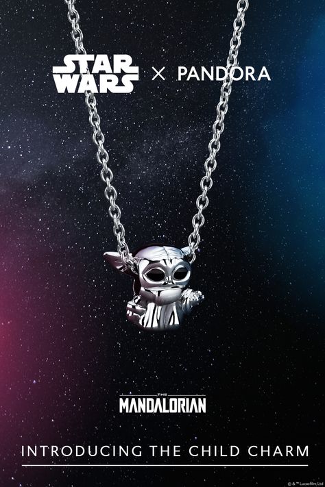 Hand-finished in sterling silver with black enamel eyes, follow in the footsteps of the Star Wars™ series, The Mandalorian, and keep the Force close by wearing our Star Wars The Child Charm. Star Wars x Pandora is a capsule collection of jewellery designed in partnership with Star Wars™. Including 10 charms, a bracelet and a limited edition collector’s charm, fans can now wear their devotion to the celebrated galaxy with pieces inspired by the films’ most beloved characters and symbols. Pandora Star, Star Wars Jewelry, Star Wars Fashion, Diy Bracelets Easy, Star Wars Collection, Star Wars Fandom, Kids Jewelry, Dream Ring, Black Enamel