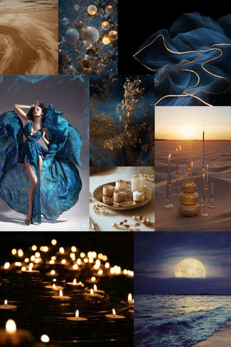 "Explore the magic of our Moonlit Affair Wedding Mood Board - a celestial dream of love beneath the stars. 🌙✨ Pin and save for ethereal inspiration, and click to discover the cosmic details that will make your wedding day truly magical. 💫✨ #CelestialWedding #MoonlitAffair #StarryNightRomance" Celestial Wedding Colors, Celestial Mood Board, Mystical Branding, Celestial Inspiration, Celestial Event, Ethereal Elegance, Curated Wedding, Celestial Wedding, Starry Nights