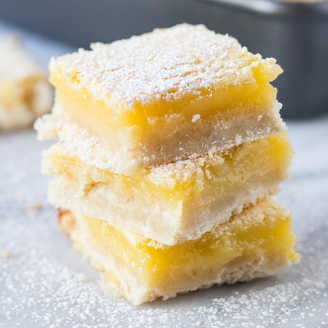 Fodmap Baking, Lemon Bar Recipe, Desert Bars, Bar Treats, Fodmap Recipes Dinner, Low Fodmap Recipes Dinner, Low Fodmap Snacks, Fodmap Snacks, Lemon Bars Easy