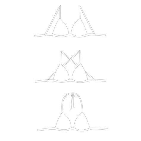 Haut Maillot De Bain Triangle Push-up Multipositions Collection Basica De La Marque Selmark Mare.soutien-gorge De Bain De Forme Triangle, Dont Les Bonnets Push-up Vous Offrent Un Décolleté Parfait. Les Fines Bretelles Sont Multipositions Pour S'adapter À Vos Envies De Styles : Elles Peuvent Être Portées De Manière Classique, Croisées Dans Le Dos, Ou En Dos Nu Nouées Dans La Nuque. Elles Sont Décorées D'un Bijou Doré Combiné À Une Cordelette Design. Tissu Texturé, Fermeture Dans Le Dos Grâce À Un Push Up, Design